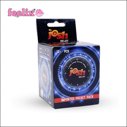 JOSH Delay Condoms Complete Box Pack of 36 Condoms
